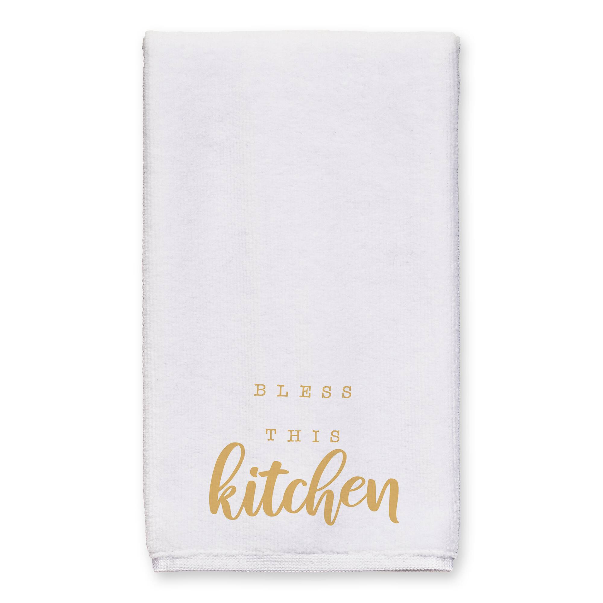 Bless This Kitchen Tea Towel Set